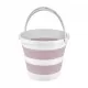 Set de baie cu 5 piese si cadita pliabila Babyjem Culoare Roz Set de baie cu 5 piese si cadita pliabila Babyjem Culoare Roz
