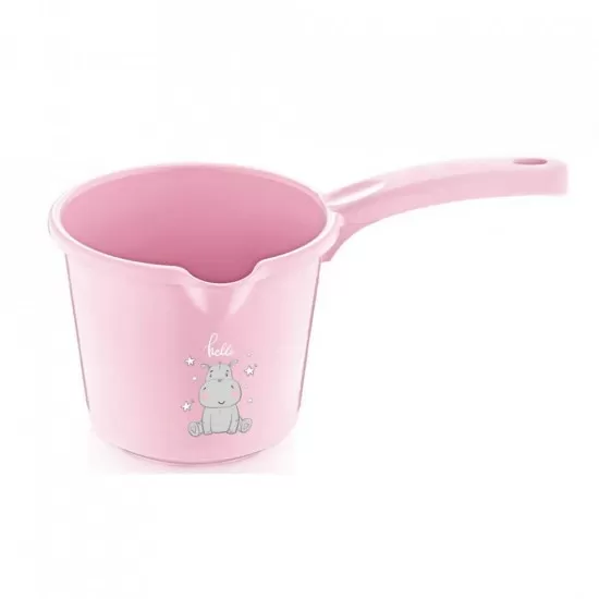 Set de baie cu 6 piese Bebe Lux BabyJem Roz