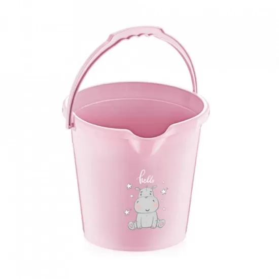 Set de baie cu 6 piese Bebe Lux BabyJem Roz