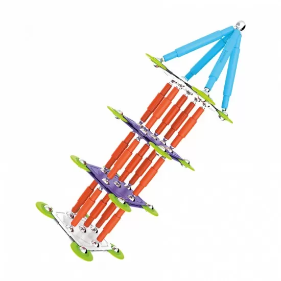 Set de constructie magnetic Supermag Color 98 piese Set de constructie magnetic Supermag Color 98 piese