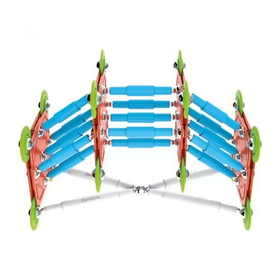 Set de constructie magnetic Supermag Color 98 piese Set de constructie magnetic Supermag Color 98 piese
