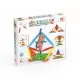 Set de constructie magnetic Supermag Projects Multicolor 45 piese