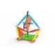 Set de constructie magnetic Supermag Projects Multicolor 60 piese Set de constructie magnetic Supermag Projects Multicolor 60 piese
