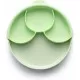 Set diversificare hrana bebelusi Miniware Healthy Meal, 100% din materiale naturale biodegradabile, 3 piese, Keylime