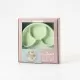 Set diversificare hrana bebelusi Miniware Healthy Meal, 100% din materiale naturale biodegradabile, 3 piese, Keylime