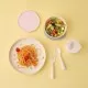 Set diversificare hrana bebelusi Miniware Little Foodie, 100% din materiale naturale biodegradabile, 6 piese, Vanilla+Cotton candy Set diversificare hrana bebelusi Miniware Little Foodie, 100% din materiale naturale biodegradabile, 6 piese, Vanilla+Cotton candy
