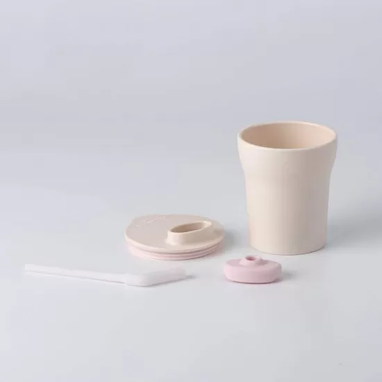 Set diversificare hrana bebelusi Miniware Little Foodie, 100% din materiale naturale biodegradabile, 6 piese, Vanilla+Cotton candy Set diversificare hrana bebelusi Miniware Little Foodie, 100% din materiale naturale biodegradabile, 6 piese, Vanilla+Cotton candy