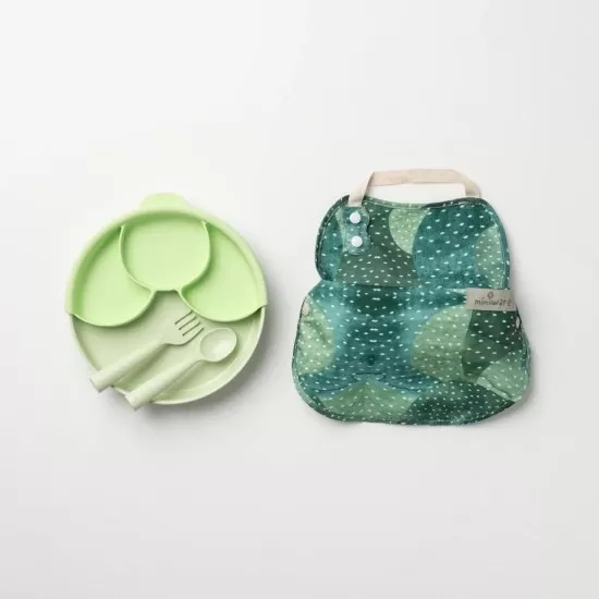 Set diversificare hrana bebelusi Miniware Mini Sous Chef 100% din materiale naturale biodegradabile, 6 piese, Hot succulent Set diversificare hrana bebelusi Miniware Mini Sous Chef 100% din materiale naturale biodegradabile, 6 piese, Hot succulent