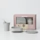 Set diversificare hrana bebelusi Miniware Sip&Snack, 100% din materiale naturale biodegradabile, 3 piese, Grey Set diversificare hrana bebelusi Miniware Sip&Snack, 100% din materiale naturale biodegradabile, 3 piese, Grey