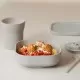 Set diversificare hrana bebelusi Miniware Sip&Snack, 100% din materiale naturale biodegradabile, 3 piese, Grey Set diversificare hrana bebelusi Miniware Sip&Snack, 100% din materiale naturale biodegradabile, 3 piese, Grey