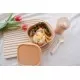 Set diversificare hrana bebelusi Miniware Sip&Snack, 100% din materiale naturale biodegradabile, 3 piese, Toffee