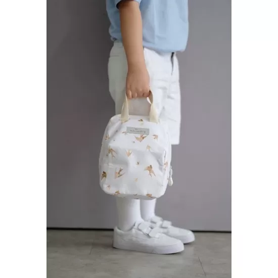 Set geanta termoizolanta Mealtote cu cutie Grow Bento Miniware Ready Go! Bento 4 piese Golden Swallow Set geanta termoizolanta Mealtote cu cutie Grow Bento Miniware Ready Go! Bento 4 piese Golden Swallow