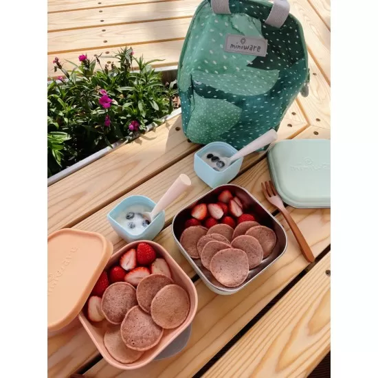 Set geanta termoizolanta Mealtote cu cutie Grow Bento Miniware Ready Go! Bento 4 piese Prickly Pear Set geanta termoizolanta Mealtote cu cutie Grow Bento Miniware Ready Go! Bento 4 piese Prickly Pear