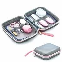 Set ingrijire bebelusi cu 9 piese BabyJem Grooming Roz