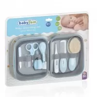 Set ingrijire bebelusi cu 9 piese BabyJem Grooming Bleu