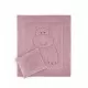Set pernuta si paturica din plus Bear BabyJem Roz Set pernuta si paturica din plus Bear BabyJem Roz
