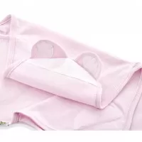 Sistem de infasare din bumbac 0-3 luni BabyJem Swaddle Roz