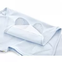 Sistem de infasare din bumbac 0-3 luni BabyJem Swaddle Bleu