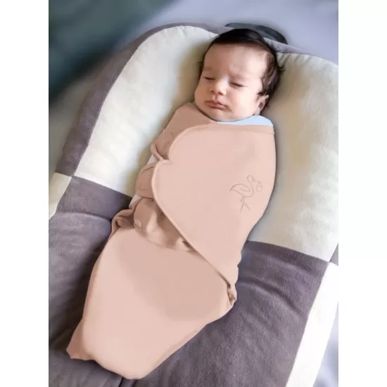 Sistem de infasare din bumbac 0-3 luni BabyJem Swaddle Somon Sistem de infasare din bumbac 0-3 luni BabyJem Swaddle Somon