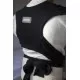 Sistem de purtare wrap elastic pentru bebelusi BabyJem Culoare Negru Sistem de purtare wrap elastic pentru bebelusi BabyJem Culoare Negru