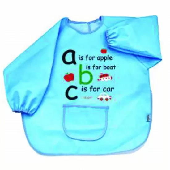 Sort cu maneci pentru activitati ABC BabyJem Bleu Sort cu maneci pentru activitati ABC BabyJem Bleu