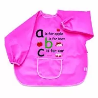 Sort cu maneci pentru activitati ABC BabyJem Roz