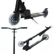Trotineta cu 2 roti pliabila Scooter Deluxe Black