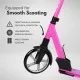Trotineta Freestyle pliabila Scooter XL Turcoaz cu 2 roti Trotineta Freestyle pliabila Scooter XL Turcoaz cu 2 roti