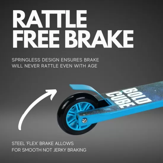 Trotineta Freestyle Scooter Albastru cu 2 roti Boldcube Trotineta Freestyle Scooter Albastru cu 2 roti Boldcube