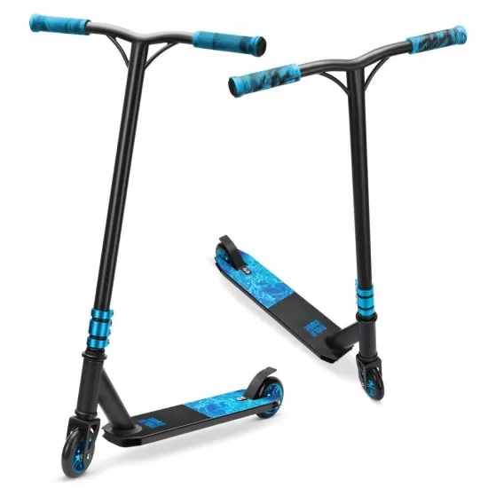 Trotineta Freestyle Scooter Deluxe Albastru cu 2 roti Trotineta Freestyle Scooter Deluxe Albastru cu 2 roti