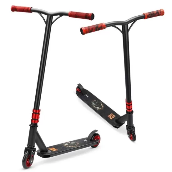 Trotineta Freestyle Scooter Deluxe Negru cu 2 roti Trotineta Freestyle Scooter Deluxe Negru cu 2 roti