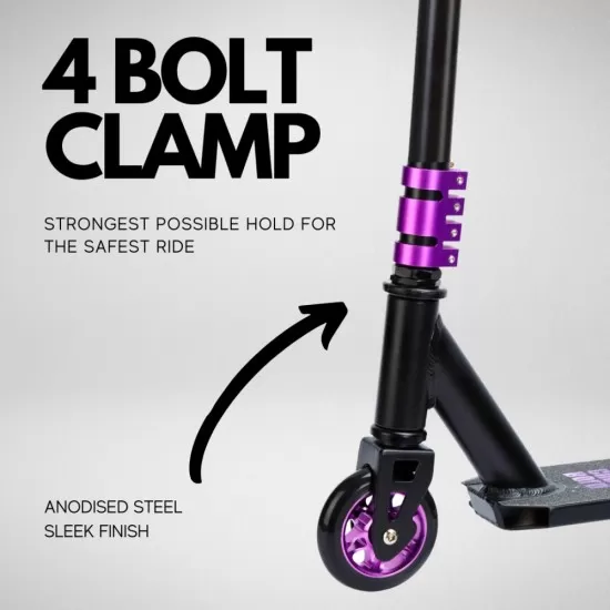 Trotineta Freestyle Scooter Deluxe Negru cu 2 roti Trotineta Freestyle Scooter Deluxe Negru cu 2 roti