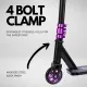 Trotineta Freestyle Scooter Deluxe Negru cu 2 roti Trotineta Freestyle Scooter Deluxe Negru cu 2 roti