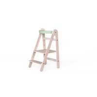 Turn de invatare pliabil MamaToyz Learning Tower din lemn Verde