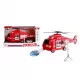 Elicopter de salvare cu sunete, lumini si proiectie scara 1:20 rosu Elicopter de salvare cu sunete, lumini si proiectie scara 1:20 rosu
