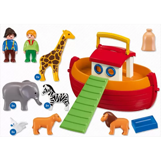 Playmobil 1.2.3 - Arca lui Noe portabila Playmobil 1.2.3 - Arca lui Noe portabila