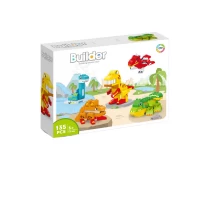 Joc de constructie STEAM - Dinozauri 135 piese