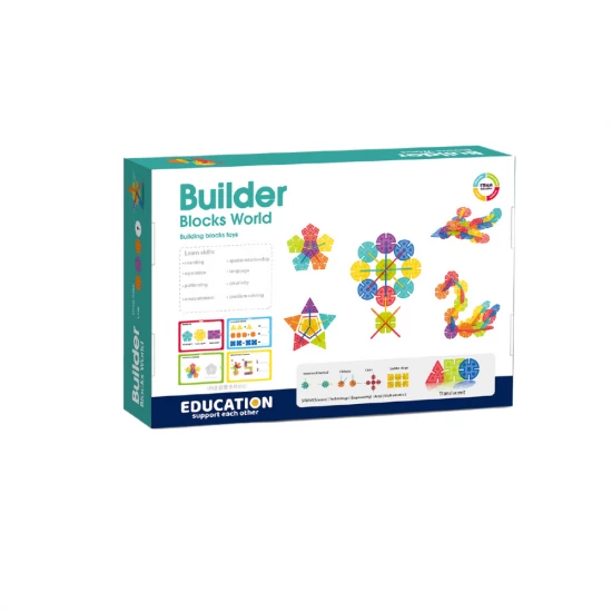 Set de constructie STEAM - Fulgi de zapada 112 piese Set de constructie STEAM - Fulgi de zapada 112 piese