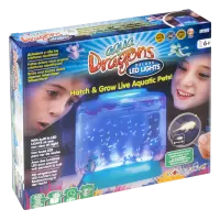 Set educativ STEM Aqua Dragons - Habitat Lumea subacvatica, acvariu Deluxe cu LED-uri