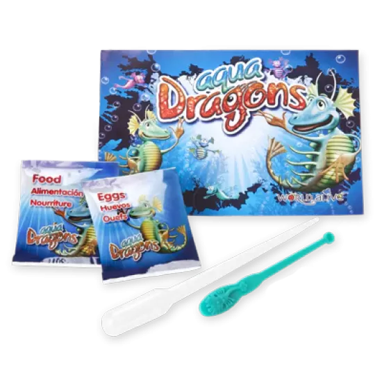Set educativ STEM Aqua Dragons - Lumea subacvatica kit reumplere starter