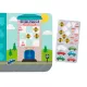 Set planse si jocuri cu abtibilduri repozitionabile - Vehicule