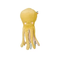 Jucarie senzoriala de plus Ocean Life Multiactivity Giant Plushie Octopus Mustard