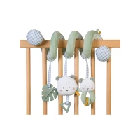 Jucarie zornaitoare din plus, spirala, design Sweet Fun Mint