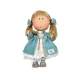 Papusa Nines D'Onil Mia cu parul blond, funde albastre, articulatii si miros de vanilie 30 cm Papusa Nines D'Onil Mia cu parul blond, funde albastre, articulatii si miros de vanilie 30 cm