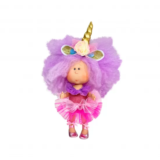 Papusa Nines D'Onil Mia Unicorn cu miros de vanilie 30 cm